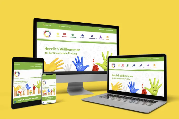 Grundschule Prutting Webdesign